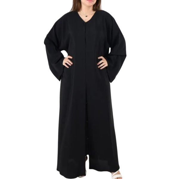 Premium Saudi Style Abaya for Women – Lightweight Nida Fabric storeone.pk