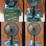 Non-Rechargeable Portable Electric Mini Fan – Foldable Telescopic Cooling Fan storeone.pk