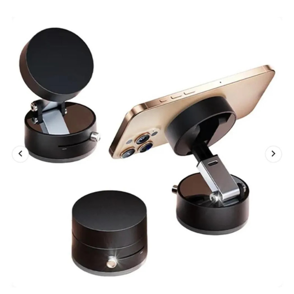 Magnetic Car Mobile Holder Dashboard – Strong Suction Grip & 360° Rotation STOREONE.PK