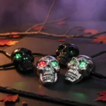 Special Decoration Fancy Stylish Skull Shape Motorcycle LED Indicators - Image 7