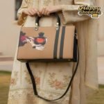 Women Printed Canvas Shoulder Bag Multicolor | Stylish Handbag Pakistan STOREONE.PK