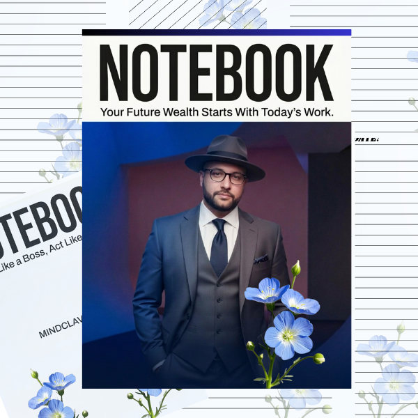 Printable Minimalist Notebook | 15 Page Writing Journal | Printable Notes Pages | Instant Download Notebook