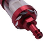 Universal Motorcycle Oil Filter Transparent Reusable ABS | Inline Bike Oil Filter Pakistan - Image 4