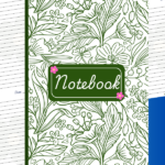 Printable minimalist notebook PDF featuring 33 dated pages for journaling, work notes, study, or daily planning. Clean, simple design. Instant download. storeone.pk