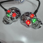 Special Decoration Fancy Stylish Skull Shape Motorcycle LED Indicators - Image 5