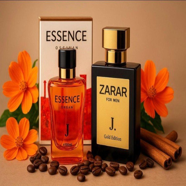 Unisex Sweat-Resistant Perfume 100ml (Orange & Black) - storeone.pk