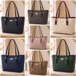 Zara Tote Bag – High Quality Textured Bag | Pink
