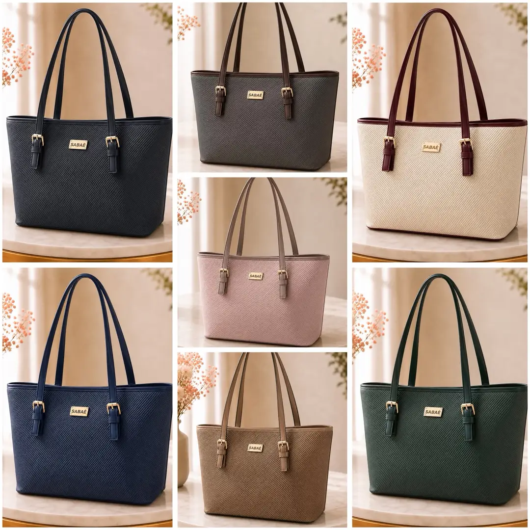 MINDCLAVE.ORG - STOREONE.PK_019 Zara Tote Bag – High Quality Textured Bag | Pink - Image 1