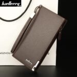 Brown PU Leather Girls Clutch – Formal Wear